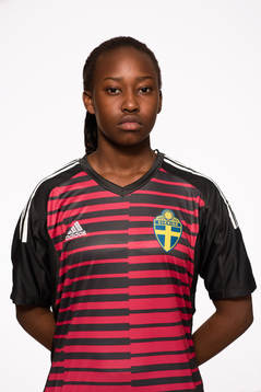 Angel Mukasa, målvakt  i F16-landslaget