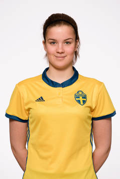 Ella Degerstedt i F16-landslaget