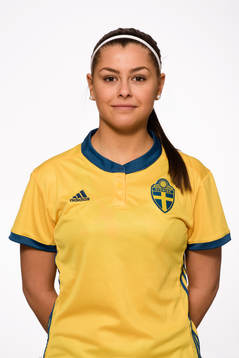 Miranda Gustafsson i F16-landslaget