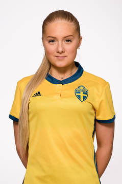 Anna Sandberg i F16-landslaget