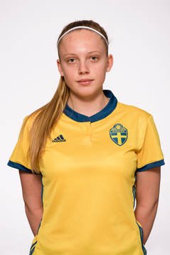 Wilma Hedenström  i F16-landslaget