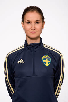 Sanne Fomin Gabrielsen, Leg. Fysioterapeut i F16-landslaget