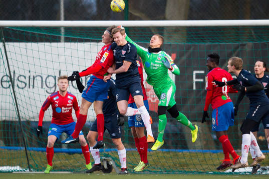 Helsingborgs målvakt Pär Hansson