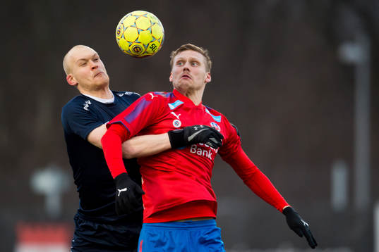 Helsingborgs Anda Runar Bjärnason mot Tvååkers Viktor
