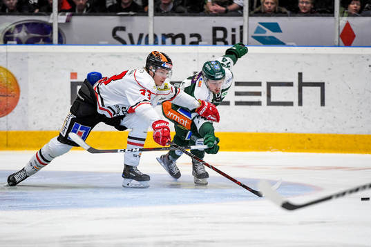 Örebros Christopher Mastomäki och Färjestads Rasmus