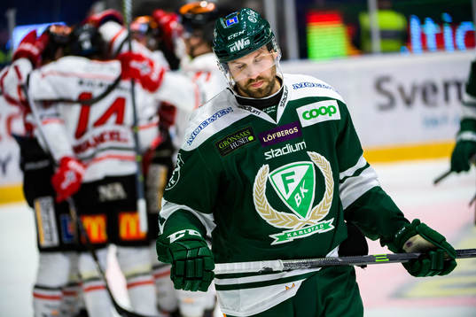 Färjestads Dick Axelsson deppar
