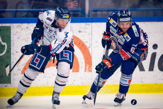 Linköpings Tony Mårtensson och Växjös Eric Martinsson
