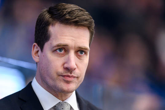 Växjös tränare Sam Hallam