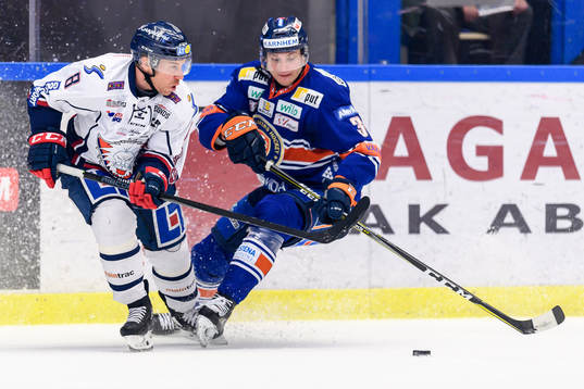 Linköpings Derek Roy och Växjös Oliver Bohm