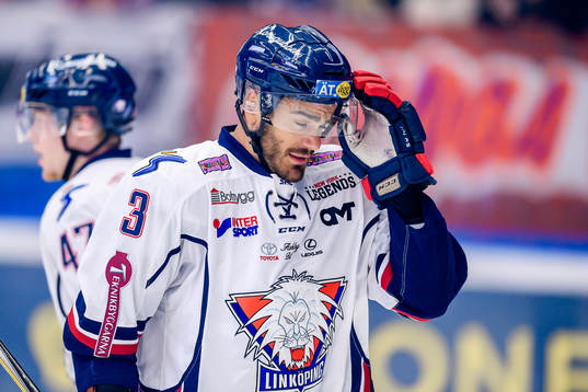 Linköpings Almen Bibic deppar