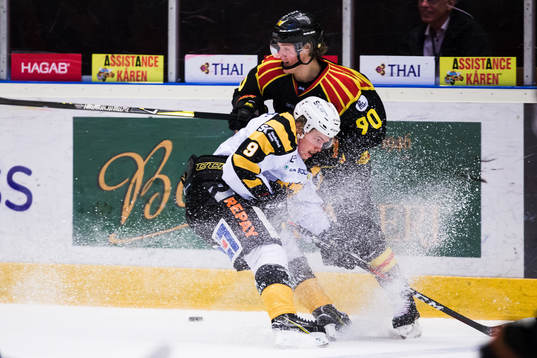 Skellefteås Tim Söderlund och Brynäs Jesper Boqvist