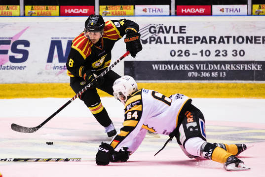 Brynäs Aaron Palushaj och Skellefteås Jonathan Pudas