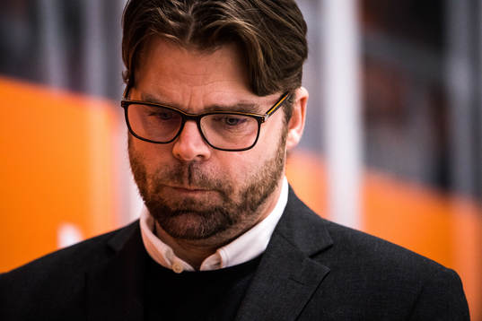Karlskronas tränare Ove Molin deppar