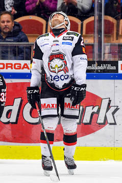 Malmö Redhawks Christoffer Forsberg deppar