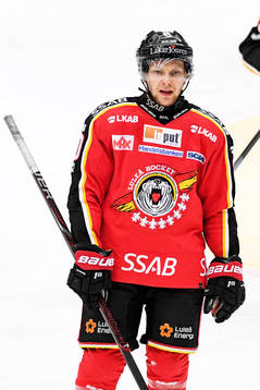Luleås Einar Emanuelsson deppar