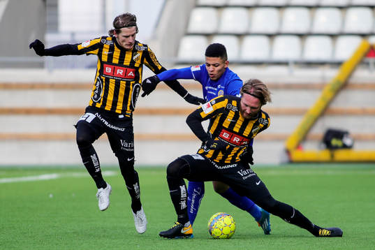 Häckens Emil Wahlström och Erik Friberg  och Sundsvalls