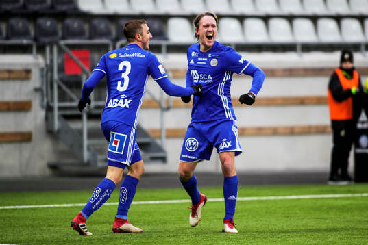 Sundsvalls Kim Skoglund jublar