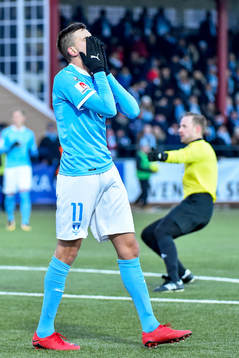 Malmö FFs Alexander Jeremejeff deppar