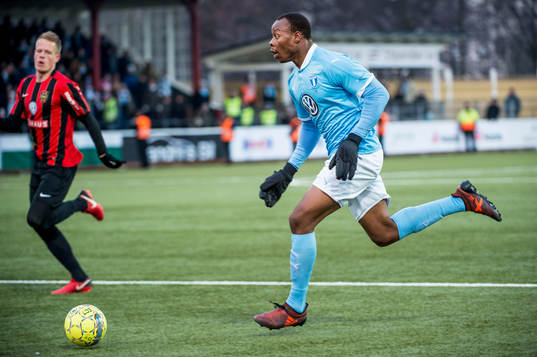 Malmö FFs Carlos Strandberg