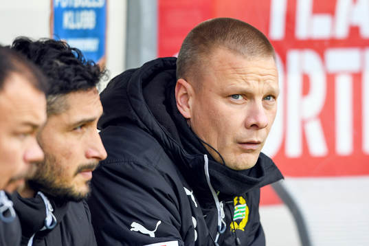Hammarbys tränare Stefan Billborn