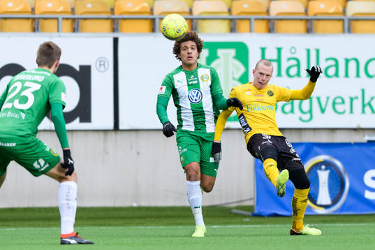 Elfsborgs Daniel Gustavsson och Hammarbys Neto Borges
