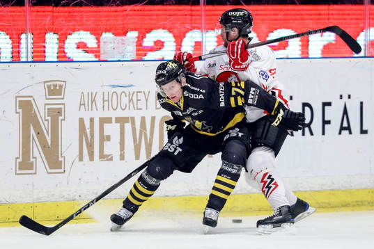 Bläddra bland fler bilder av Ishockey, Hockeyallsvenskan, AIK - Vita Hästen