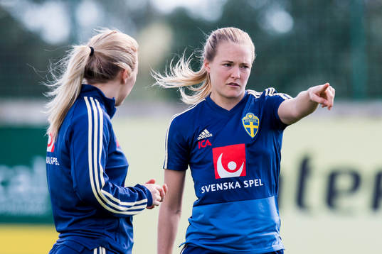 Elin Rubensson och Magdalena Eriksson