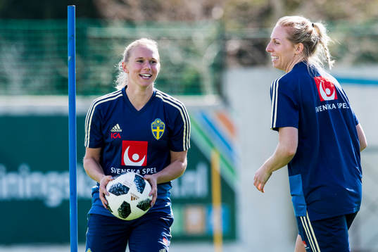 Jonna Andersson och Sandra Adolfsson