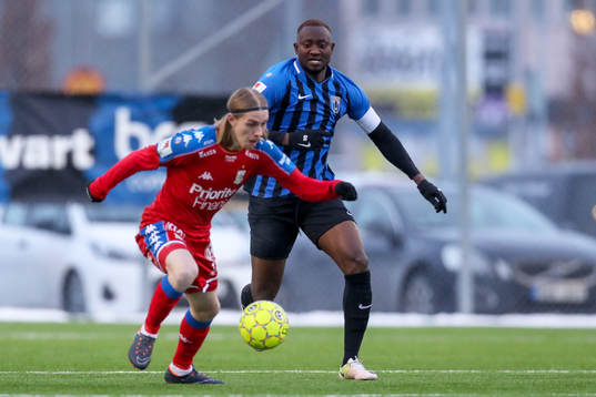 IFK Göteborgs Elias Mar Omarsson  och Sirius Moses Ogbu