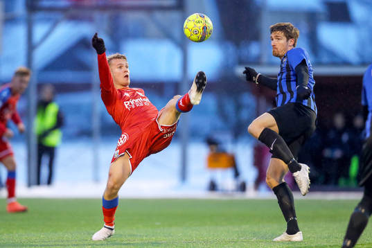 IFK Göteborgs Mikael Ingebrigtsen och Sirius Jesper