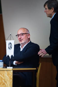 Urban Jansson och Gabriel Munck