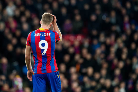 Alexander Sørloth of Crystal Palace