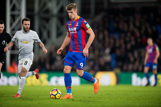 Juan Mata of Manchester United and Alexander Sørloth of