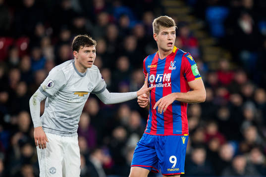 Victor Lindelöf of Manchester United and Alexander