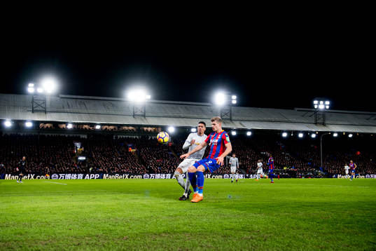 Chris Smalling of Manchester United and Alexander Sørloth