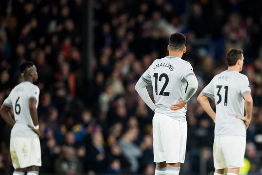 Paul Pogba of Manchester United, Chris Smalling of
