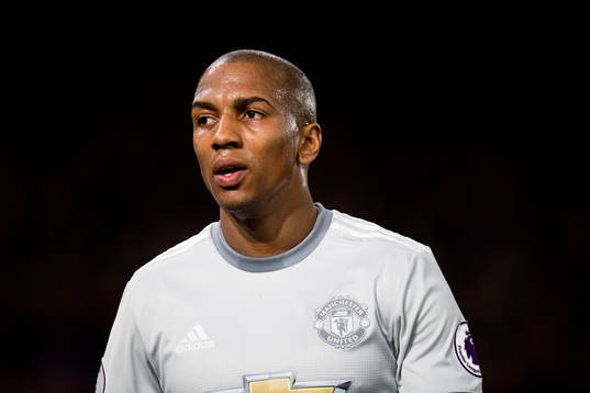 Ashley Young of Manchester United