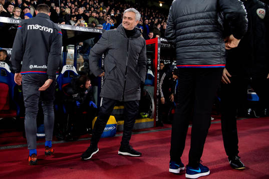 José Mourinho, coach of Manchester United