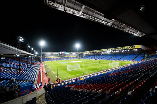 General interior view of Selhurst Park