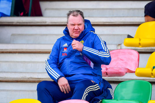 Svenska Fotbollförbundets ordförande Karl-Erik Nilsson