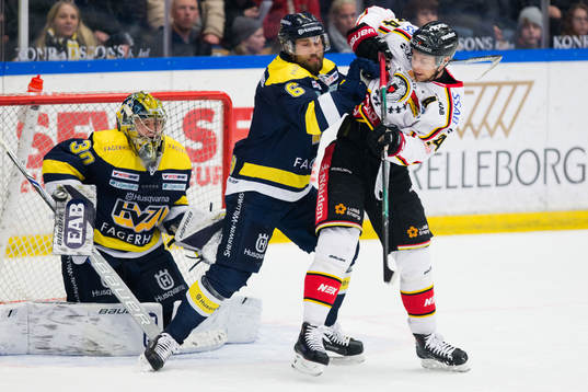 s målvakt Linus Söderström och Christoffer Persson