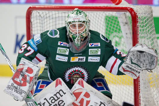 Frölundas målvakt Johan Gustafsson