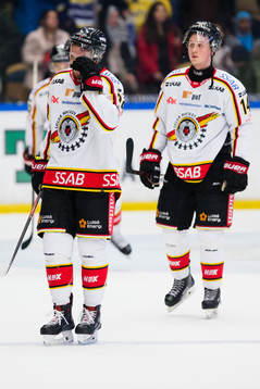 Luleås Robin Kovacs och Jonas Berglund deppar
