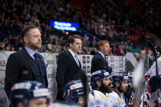 Växjös tränare Sam Hallam