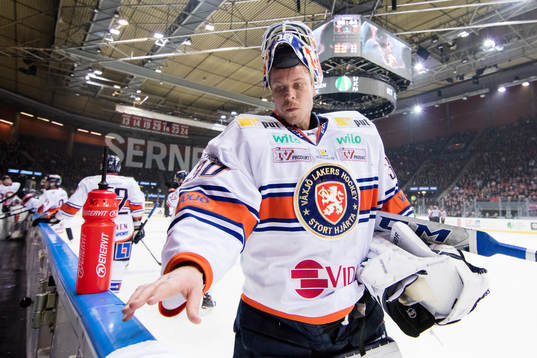 Växjös målvakt Viktor Fasth
