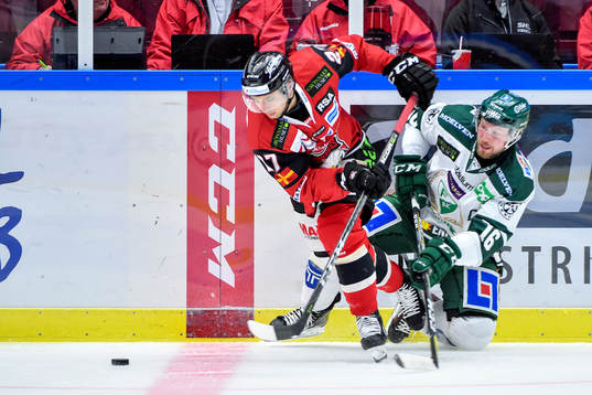 Malmö Redhawks Daniel Zaar och Färjestads Alexander