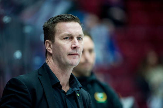 Färjestads tränare Johan Pennerborn