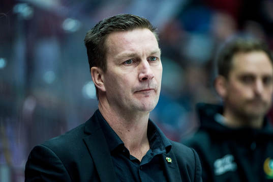 Färjestads tränare Johan Pennerborn