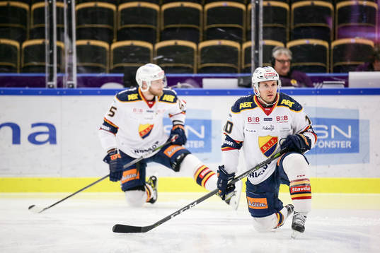 Djurgårdens Niclas Bergfors och Alexander Urbom