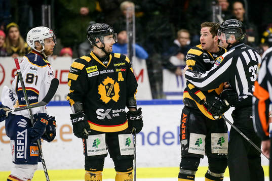 Skellefteås Jimmie Ericsson och Bud Holloway